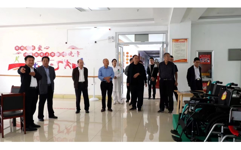 Director Liu of the Rehabilitation Department of Tai'an Maternal and Child Health Hospital Visits Our Company